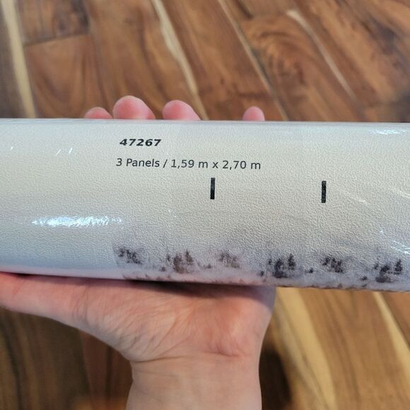 Smart Art Easy - Misty Forest Trees Green Wallpaper 2 Rolls RV $318 - Picture 5 of 10